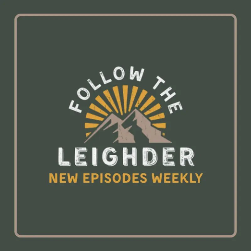 Follow the Leighder Podcast cover art - episode featuring Marla Taviano on embracing poetry as resistance and healing.